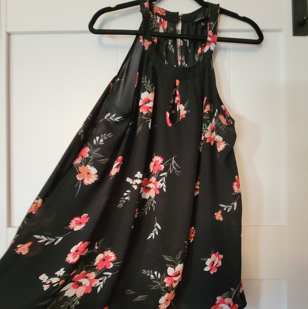 Torrid sheer sleeveless Tunic/Plus Size
